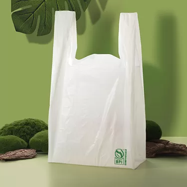 Compostable T-shirt Bags Compostable T-shirt Bags